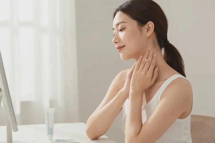 女生脖子出现湿疹能治愈吗(图2)