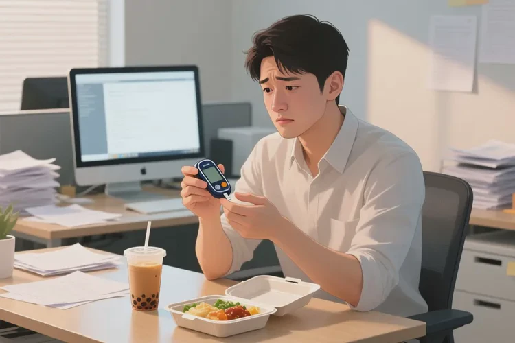 28岁中午血糖17点4是怎么回事(图1)