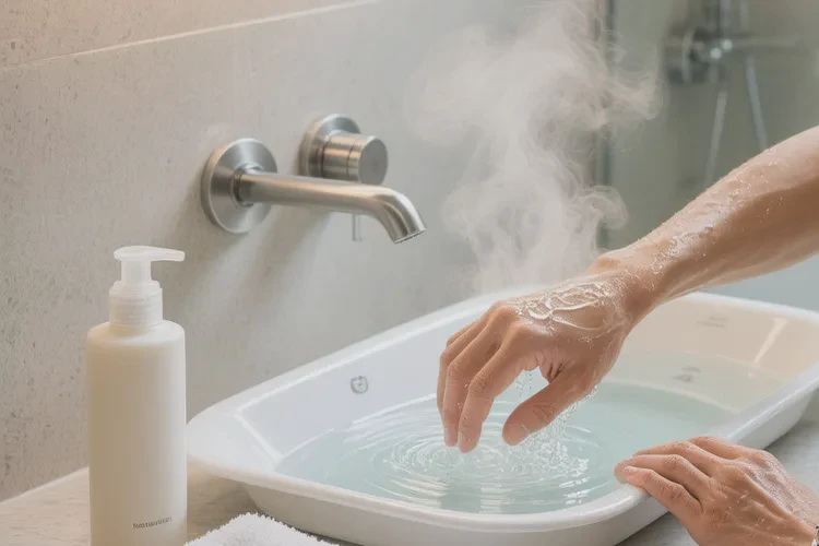 新生儿手臂上经常长湿疹能治愈吗(图3)