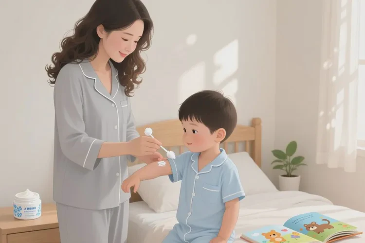 小孩手臂长湿疹能不能治愈(图1)