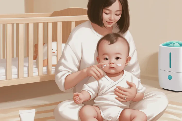 新生儿手臂经常起湿疹能治愈吗(图1)