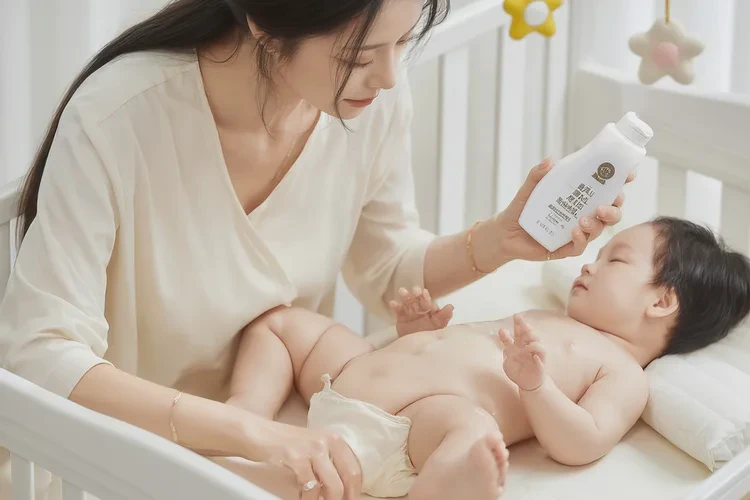 宝宝肚子上起湿疹能不能治愈(图1)