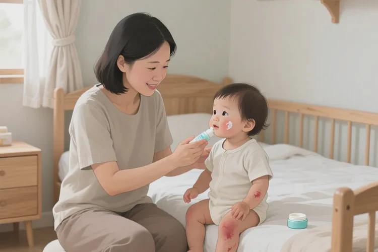 小儿全身经常起湿疹能治愈吗(图1)