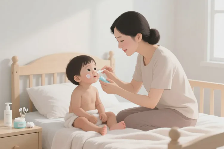 小孩四肢偶尔起湿疹能不能治愈(图1)