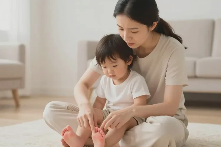 小儿脚上出湿疹能治愈吗(图1)