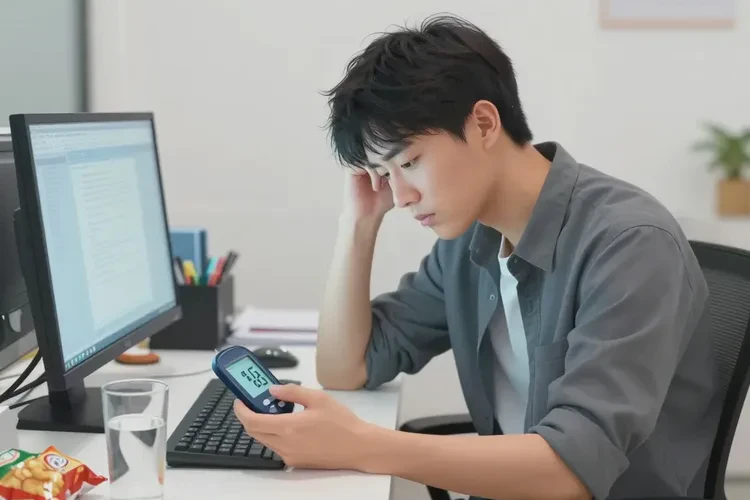 29岁晚餐血糖21.1是怎么回事(图2)