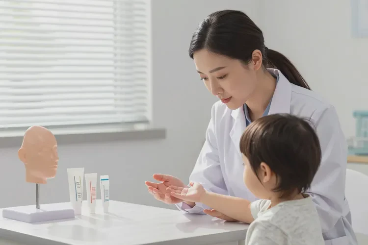 小儿手上容易起湿疹能治愈吗(图2)