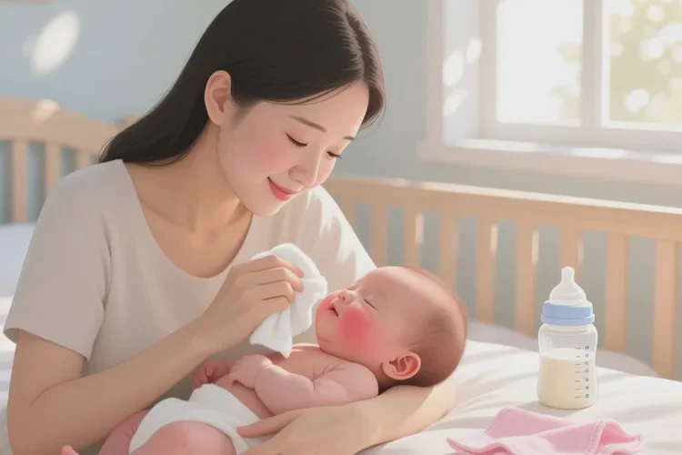 宝宝脖子上容易起湿疹能不能治愈(图1)