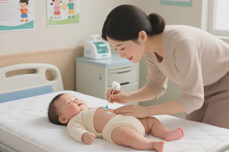 新生儿肚子上偶尔长湿疹能治愈吗(图3)