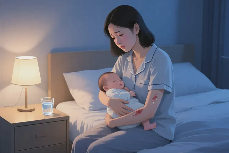 哺乳期妈妈手臂上长湿疹能治愈吗(图1)