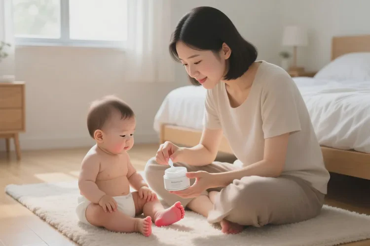 宝宝脚上有湿疹能不能治愈(图1)