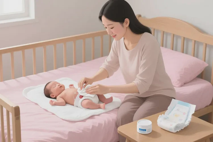 新生儿肛周偶尔起湿疹可以治愈吗(图1)