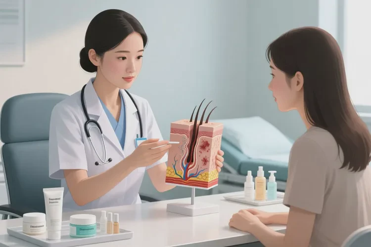 女人四肢出湿疹能治愈吗(图2)