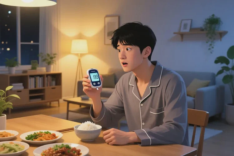 29岁晚餐血糖13点2是怎么回事(图1)