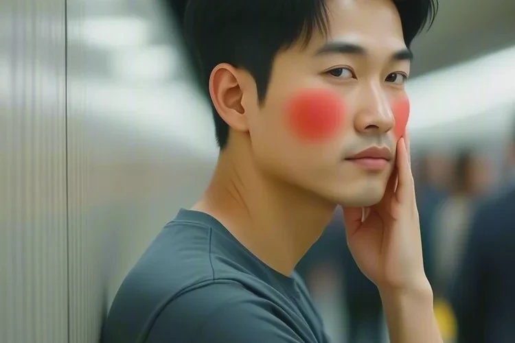 男生脸上偶尔长湿疹能治愈吗(图1)