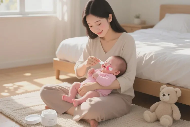 婴儿脸上经常长湿疹能不能治愈(图1)