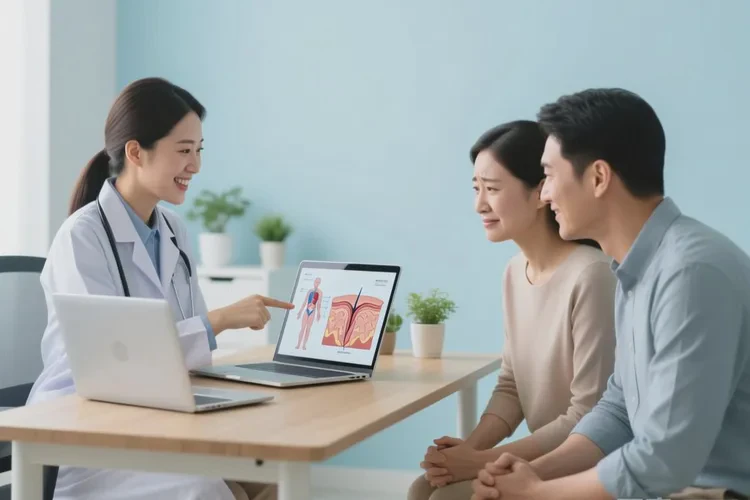 孩子四肢起湿疹能不能治愈(图4)