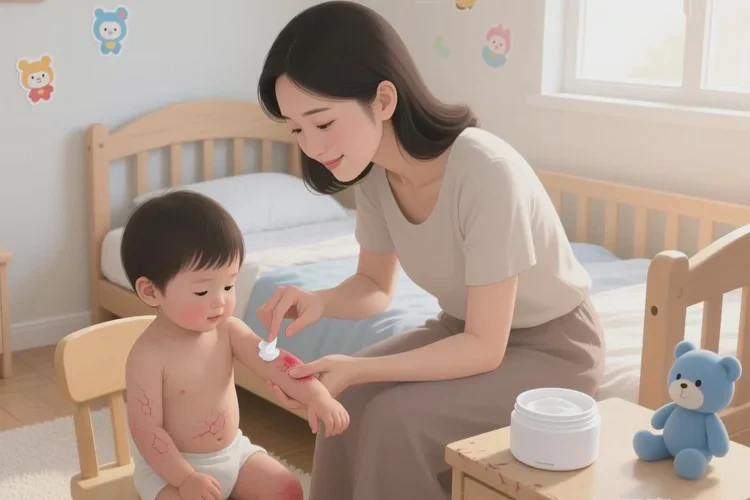 小孩身上经常长湿疹能不能治愈(图1)