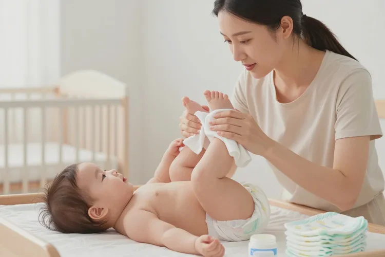 婴儿屁股上容易起湿疹能不能治愈(图1)