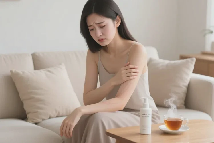 女人身上偶尔长湿疹能治愈吗(图1)