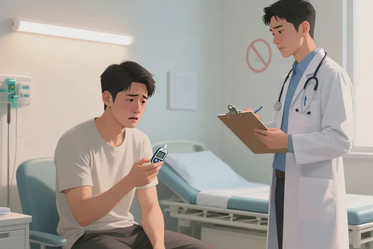 29岁早餐血糖18.4是怎么回事(图1)