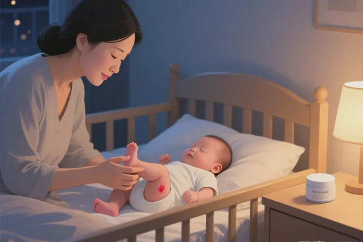 婴儿小腿有湿疹能不能治愈(图1)