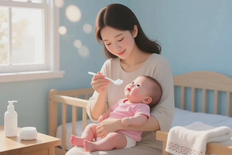 新生儿脖子出湿疹可以治愈吗(图1)