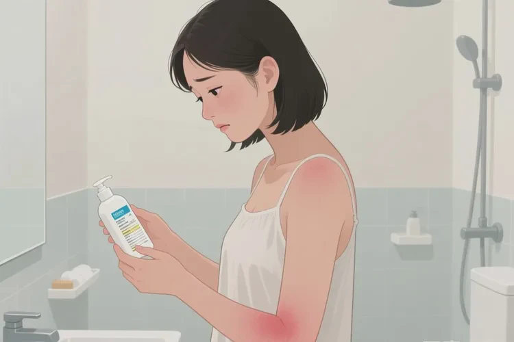 女性手臂上容易起湿疹能治愈吗(图1)