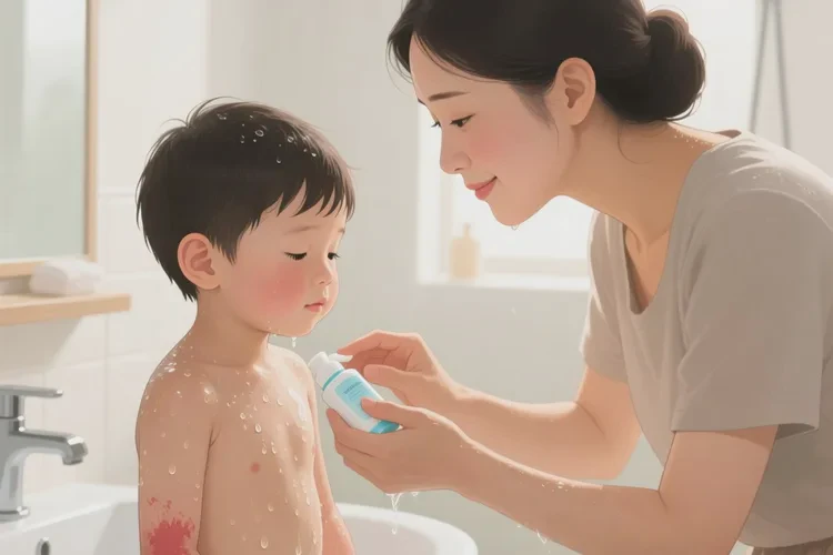 小学生手臂上容易起湿疹能治愈吗(图1)