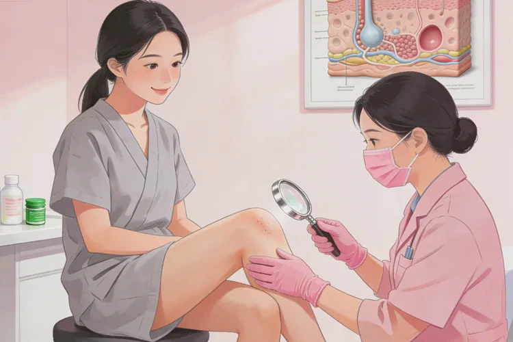 女生大腿上有湿疹能治愈吗(图4)