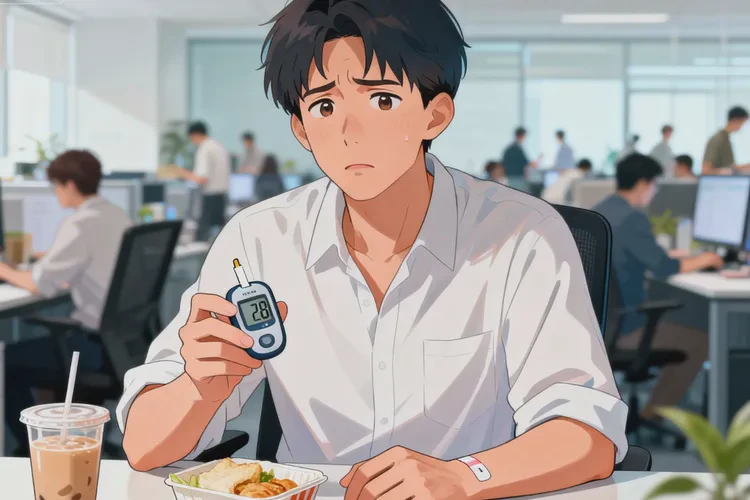 28岁中午血糖12点6是怎么回事(图1)