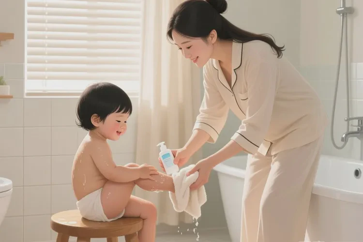 幼儿小腿上起湿疹能治愈吗(图1)