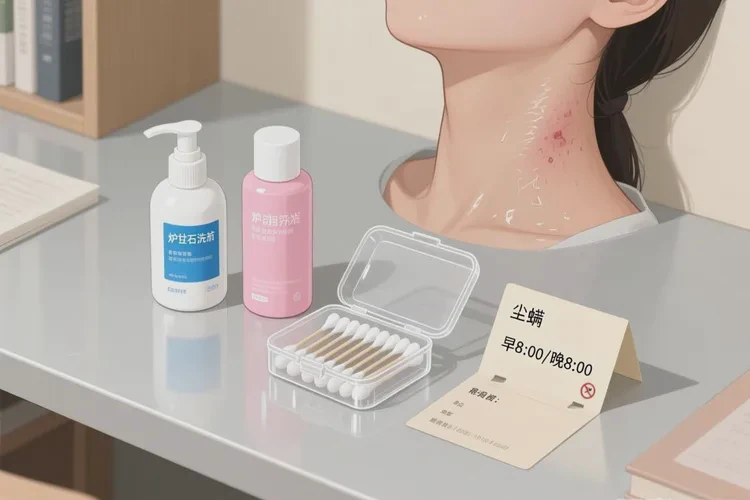 女生脖子经常长湿疹能治愈吗(图4)