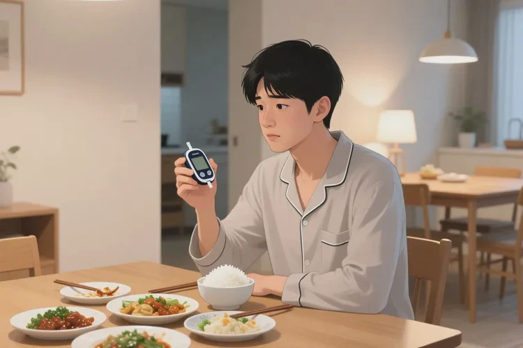 29岁晚餐血糖9点8是怎么回事(图1)