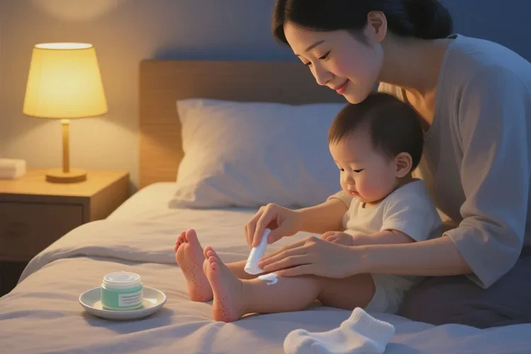 幼儿脚上出现湿疹能治愈吗(图3)