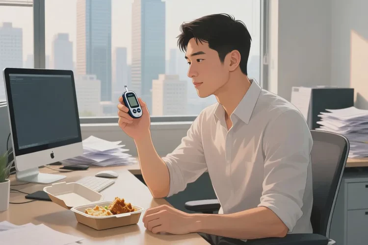 29岁中餐血糖10.3是怎么回事(图1)