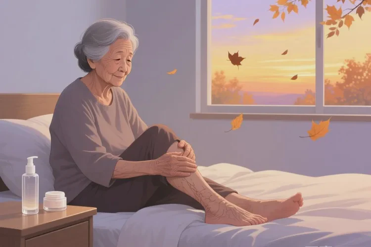 老年人小腿偶尔起湿疹能治愈吗(图1)