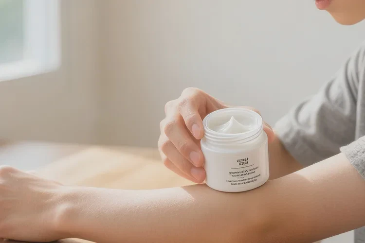 中学生手臂上偶尔长湿疹能治愈吗(图1)