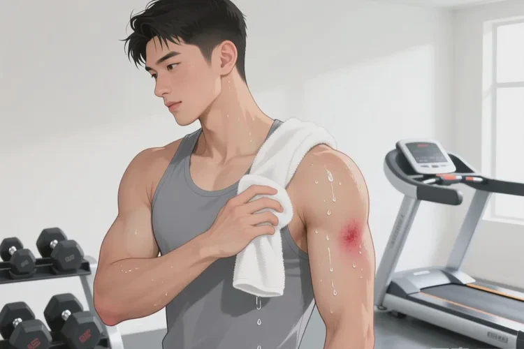 男性手臂起湿疹能治愈吗(图1)