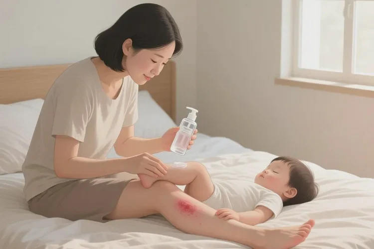 小孩大腿上经常起湿疹能不能治愈(图1)