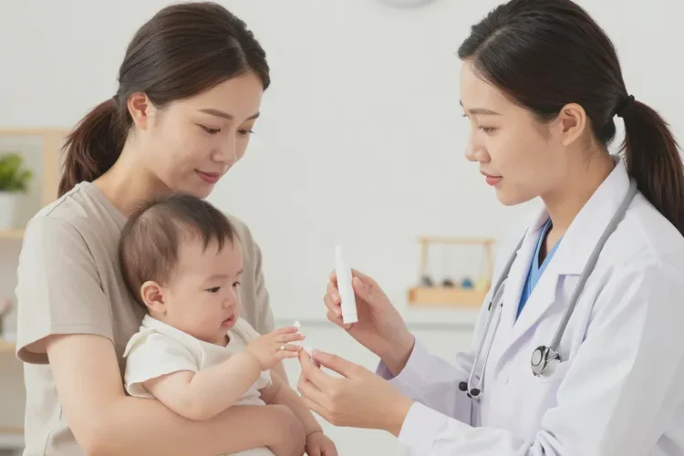 婴儿肛周起湿疹能不能治愈(图1)