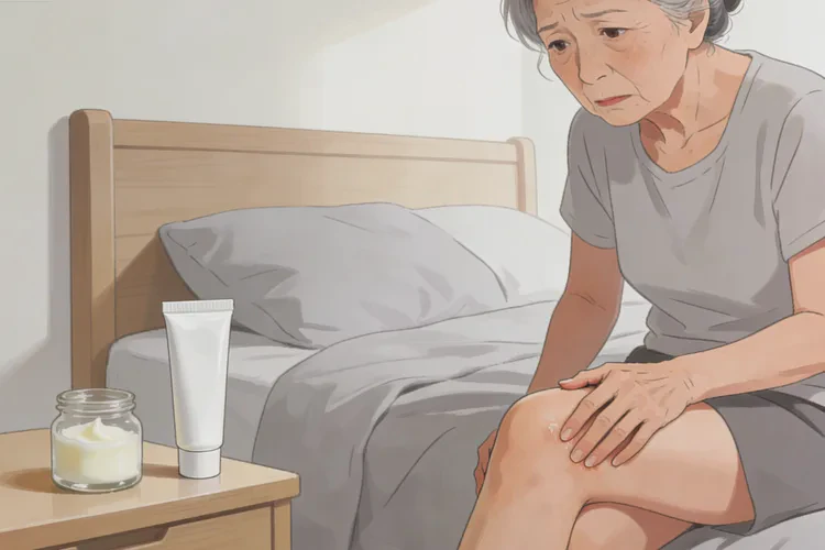 老年人大腿上经常起湿疹能治愈吗(图1)