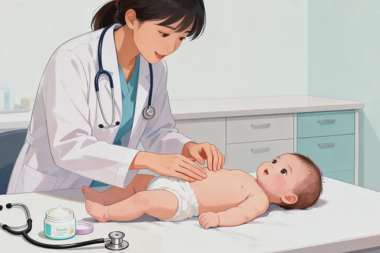 婴儿肚子经常起湿疹能不能治愈(图3)