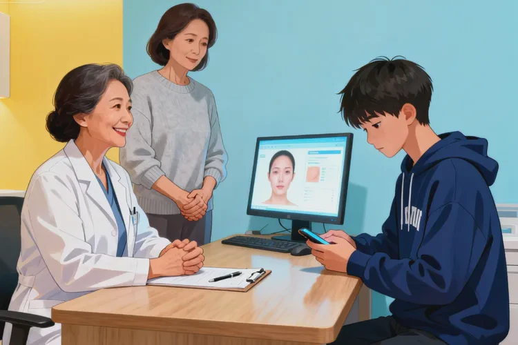 中学生身上出现湿疹能治愈吗(图1)