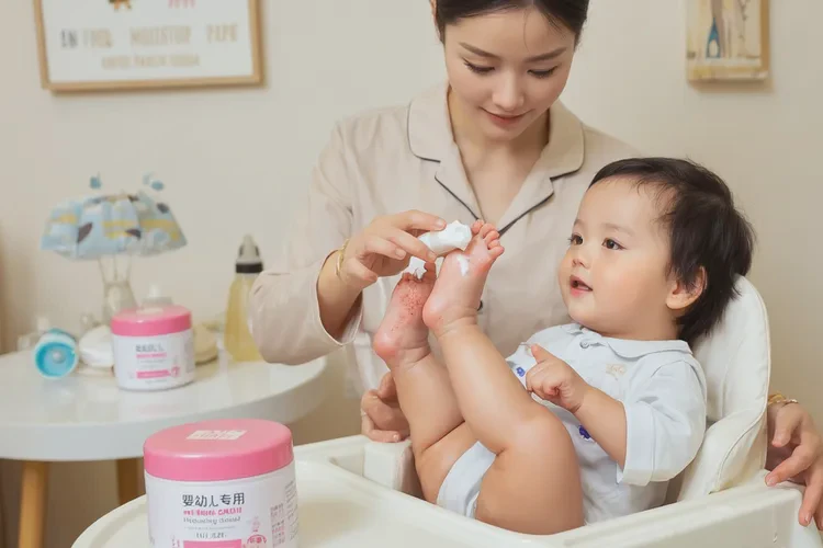 婴儿小腿上经常起湿疹能不能治愈(图1)