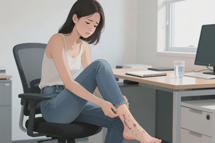 女性小腿上经常起湿疹能治愈吗(图2)