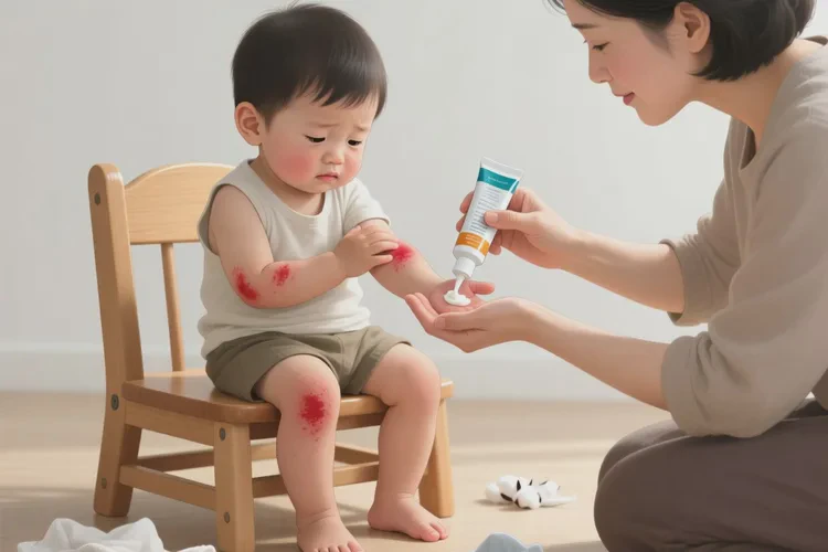 婴幼儿身上容易起湿疹能不能治愈(图2)