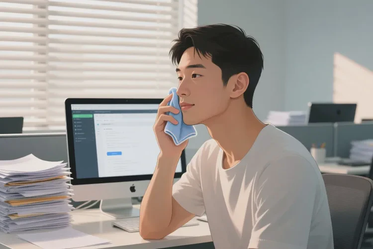 男人面部容易起湿疹能治愈吗(图1)