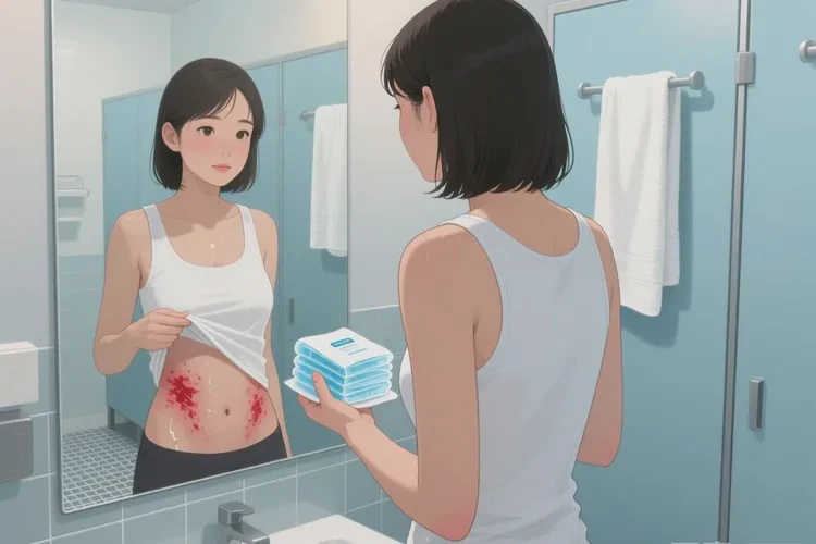 女人肚子偶尔长湿疹能治愈吗(图1)