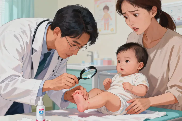 婴儿脚上经常长湿疹能不能治愈(图4)